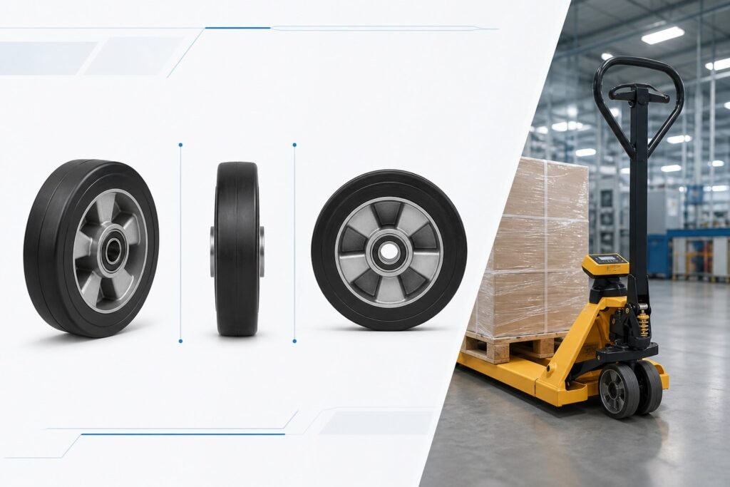 Rubber Wheels manufactured by Julong Rubber
