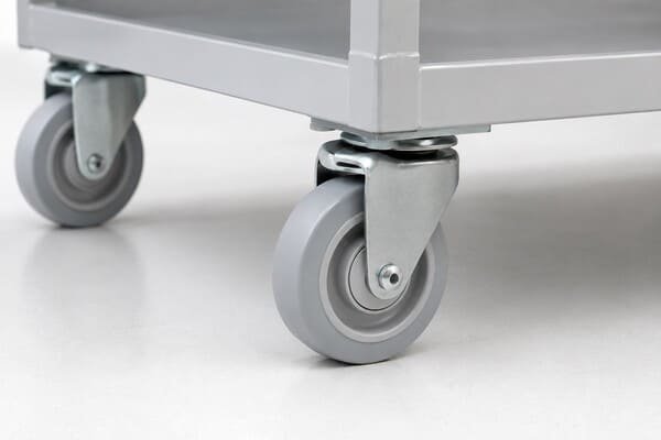 Gray Rubber Wheel for Material Handling Equipment thumbnail 3