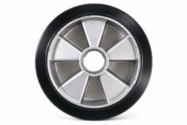 Heavy Duty Industrial Rubber Wheel 300mm x 60mm by Julong Rubber