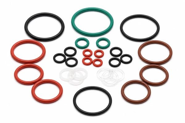 Colored Custom Rubber O-Ring by Julong Rubber