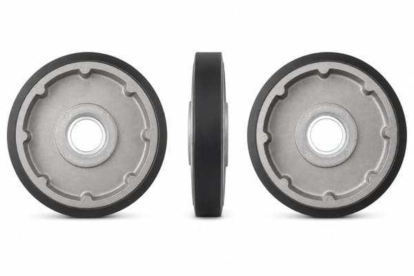 Elevator guide shoe wheel 160mm thumbnail 2