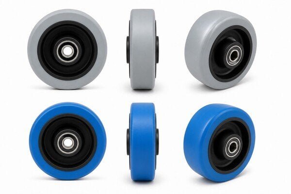 125mm Rubber Wheel with PA Core thumbnail 2