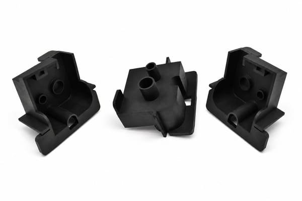 Molded Rubber Water Tray with Drainage Outlets