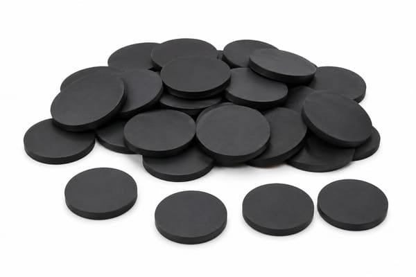 Solid Rubber Disc Gasket by Julong Rubber