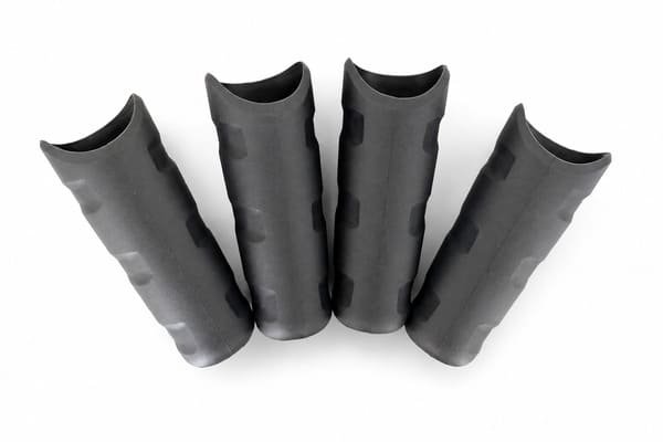 Black Hair Clipper Silicone Grip Sleeves