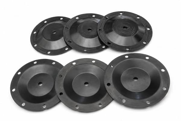 Flanged Rubber Diaphragms by Julong Rubber