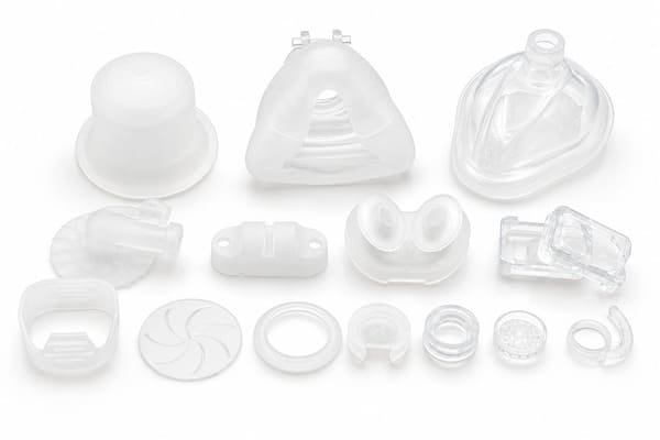 Custom Medical Silicone Components Assortment