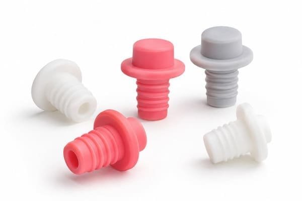 Medical Silicone Bottle Stoppers by Julong Rubber