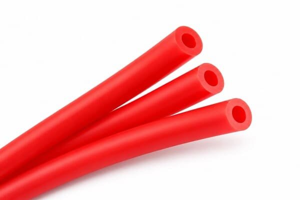 Red Silicone Rubber Tubing by Julong Rubber