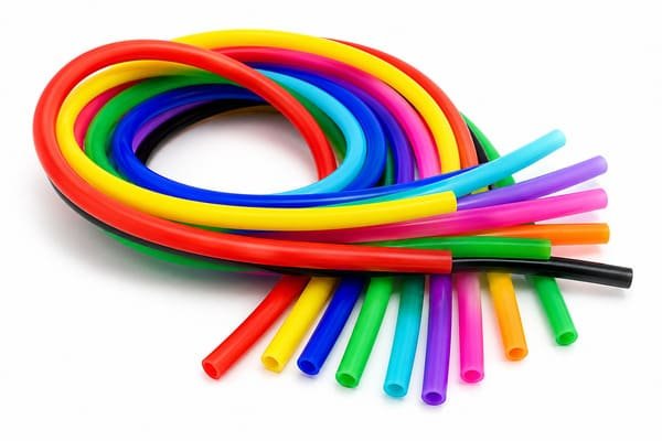 Colorful FDA Silicone Tubing
