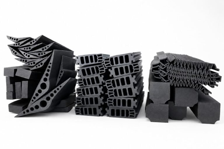 Custom Extruded Rubber Sealing Profiles