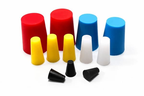 Colorful Silicone Rubber Plugs for Hole Sealing and Masking